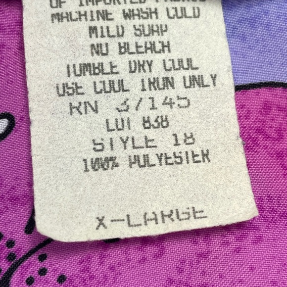 Hilo Hattie Mens Sz XL Multicolored Hawaiian Button Up Shirt (R40) Vintage - Picture 3 of 5